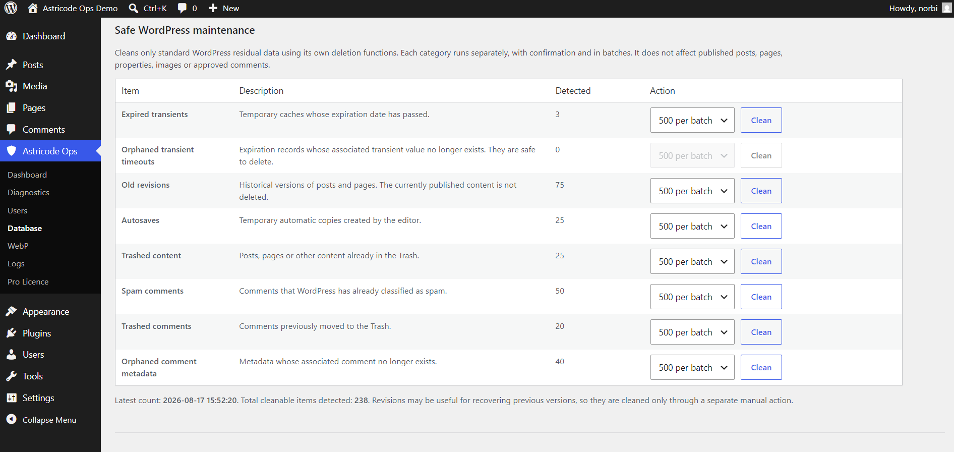 Astricode Ops database-after-orphan-transient-timeouts-cleanup